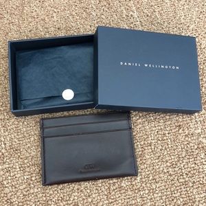 NWT Daniel Wellington Leather Cardholder